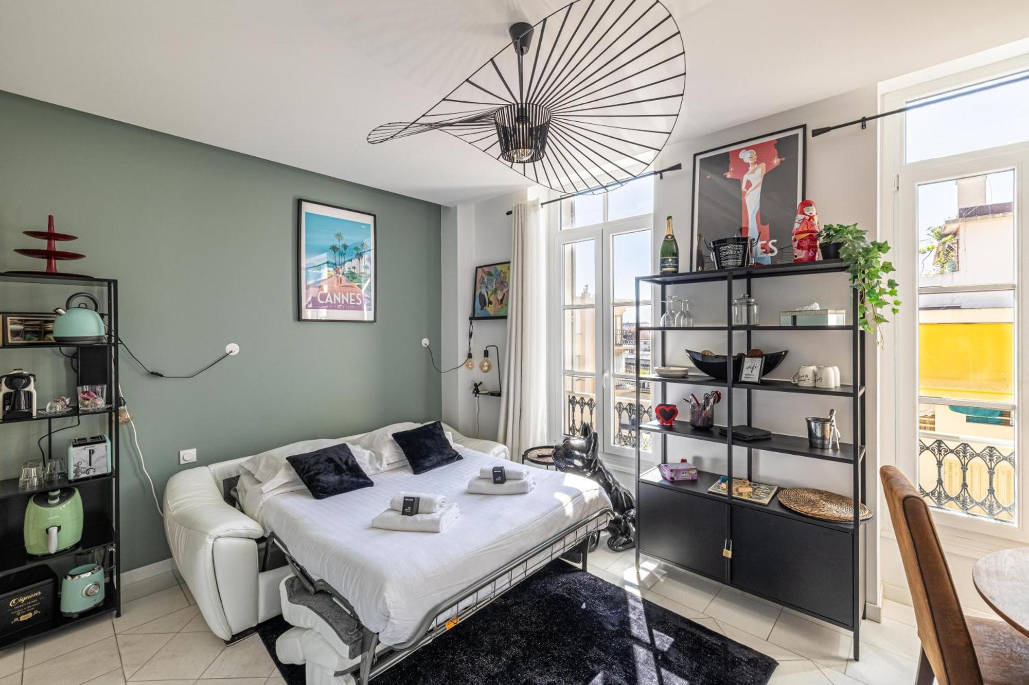 קאן Private - Small Studio For Two At 5 Minutes From Croisette מראה חיצוני תמונה